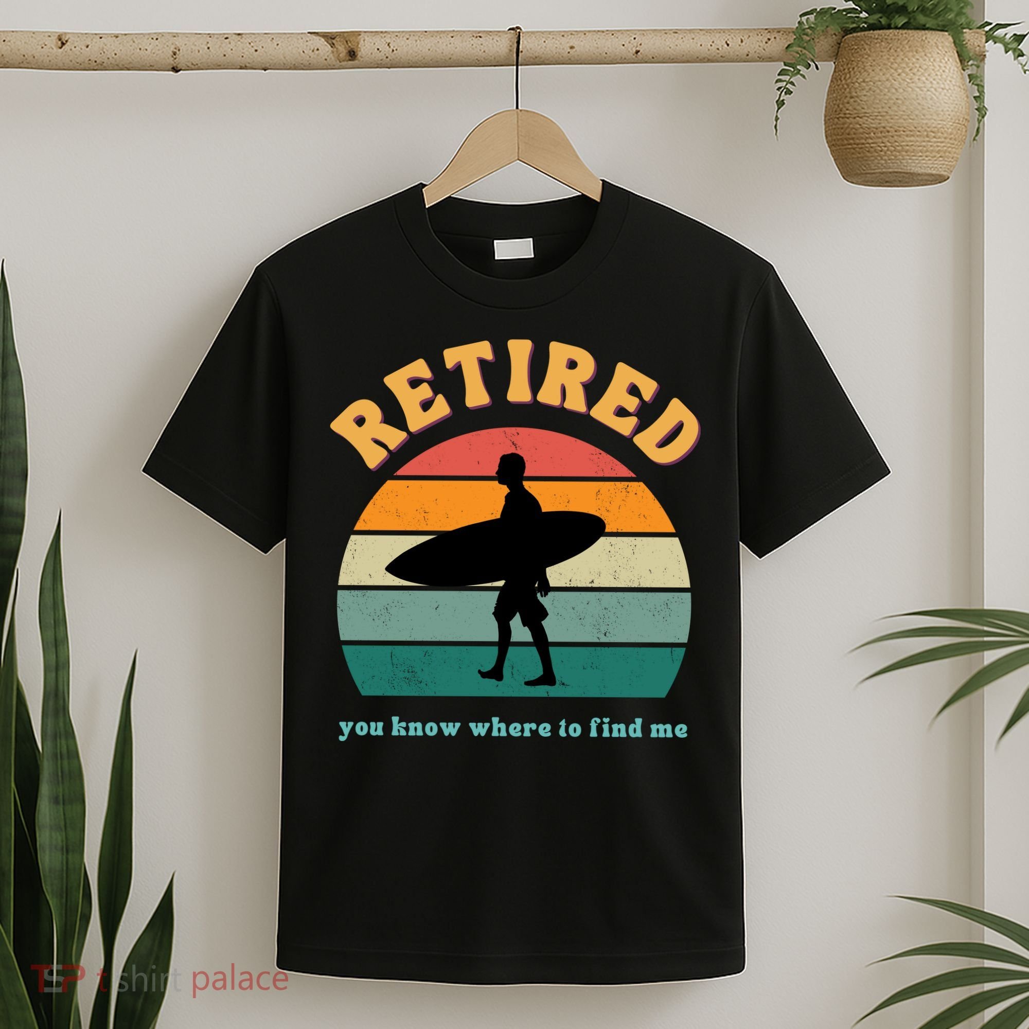 Retired Funny Retirement Beach Gift T-Shirt