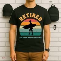 Retired Funny Retirement Beach Gift T-Shirt thumb 6