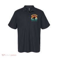 Retired Funny Retirement Beach Gift Polo thumb 0