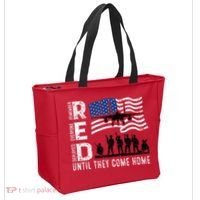 Red Friday Remember Everyone Deployed Until Come Tote Bag thumb 2