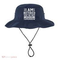 Retired Funny Retirement Gift Bucket Hat thumb 0