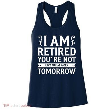 Retired Funny Retirement Gift Women's Tank Top