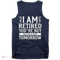 Retired Funny Retirement Gift Tank Top thumb 0