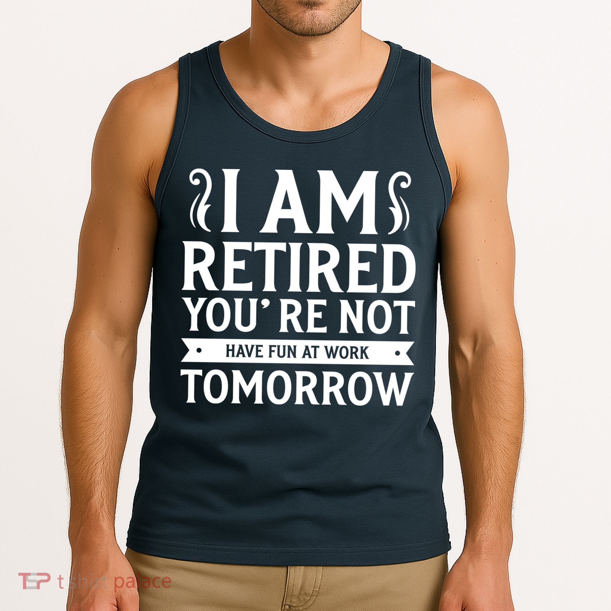 Retired Funny Retirement Gift Tank Top