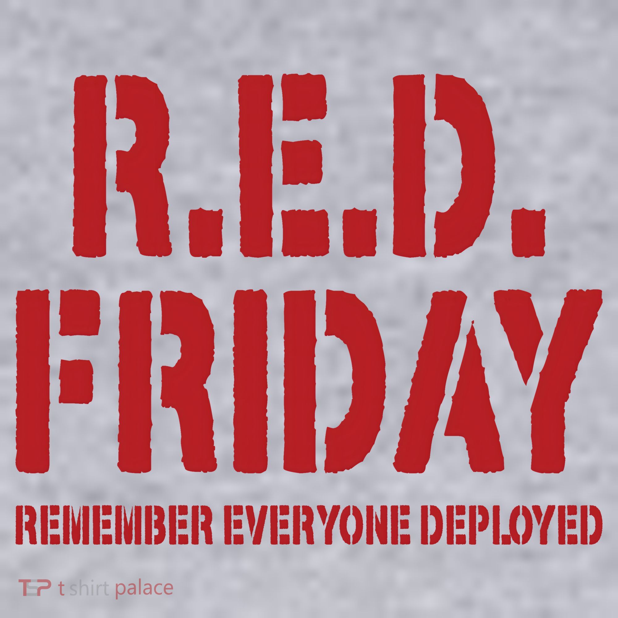 RED Friday Remember Everyone Deployed Women's Racerback Cropped Tank