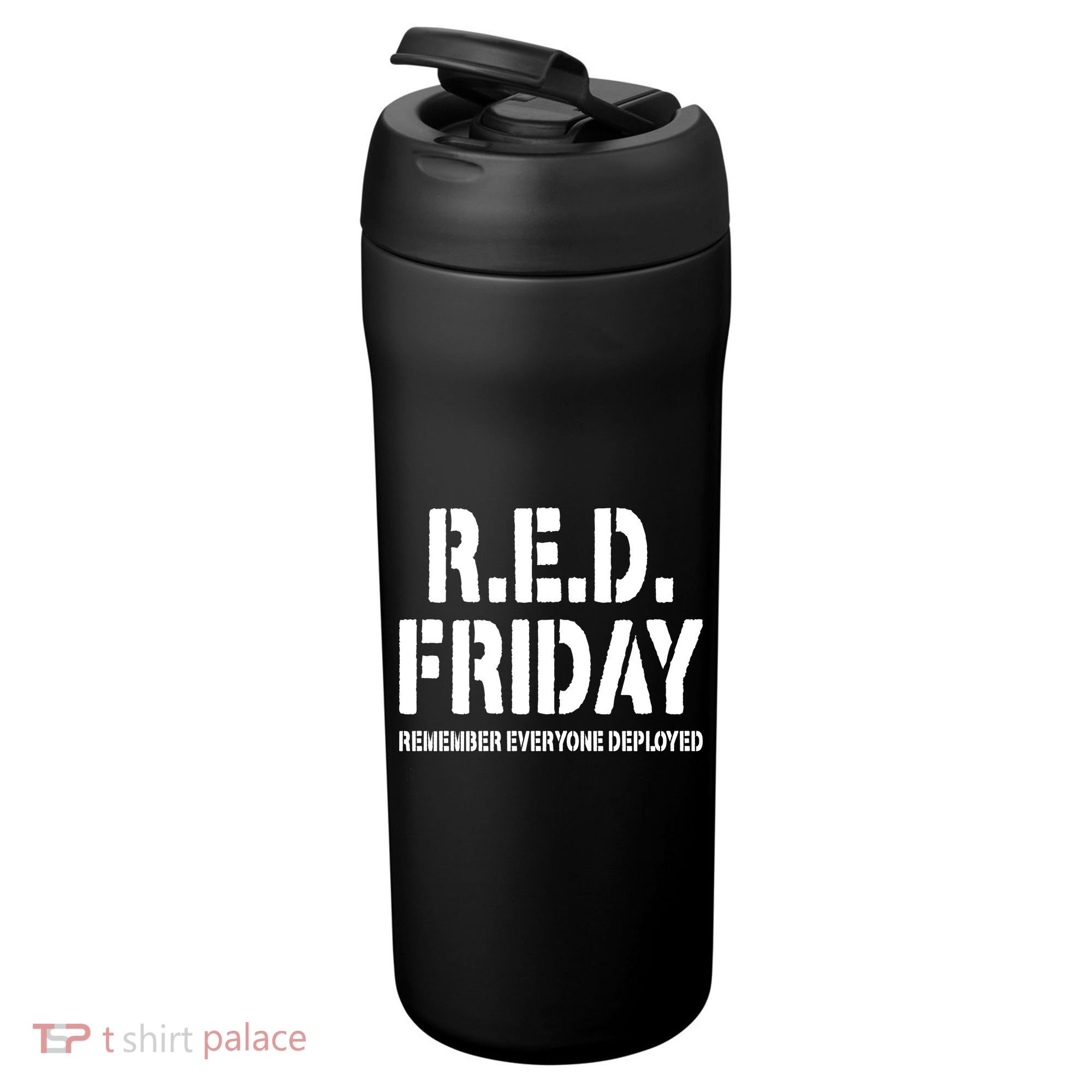 RED Friday Remember Everyone Deployed 24oz Duet Stainless Steel Tumbler