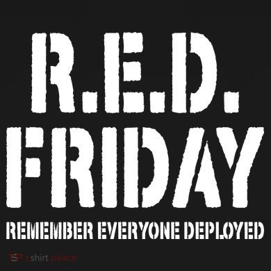 RED Friday Remember Everyone Deployed PosiCharge Competitor Tank