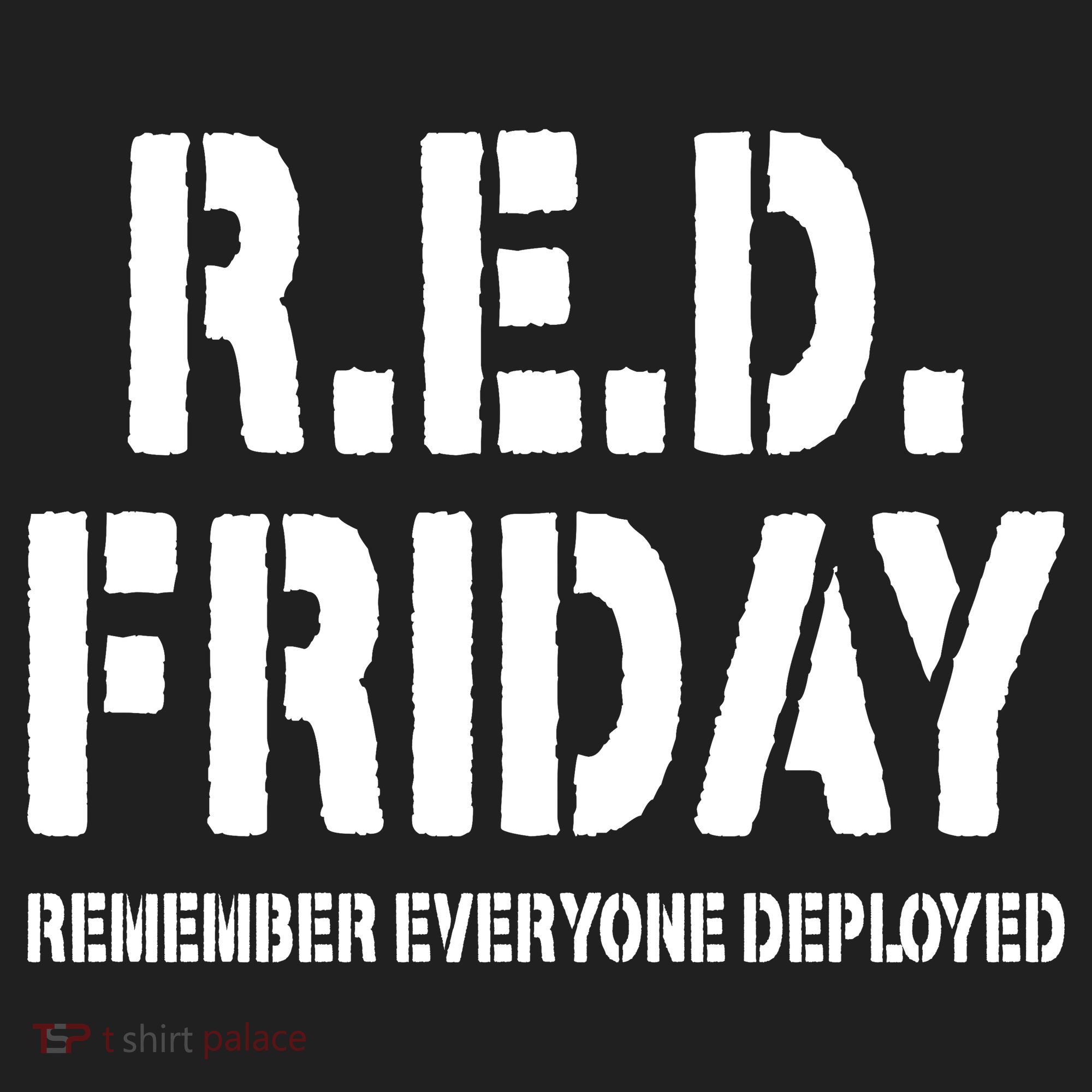 RED Friday Remember Everyone Deployed Golf Towel