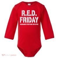 RED Friday Remember Everyone Deployed Baby Long Sleeve Bodysuit thumb 0