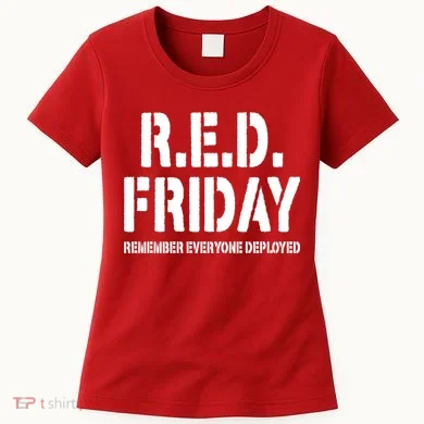 RED Friday Remember Everyone Deployed Women's T-Shirt