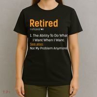 Retired Funny Retirement Gift T-Shirt thumb 4