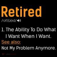 Retired Funny Retirement Gift Mousepad thumb 1