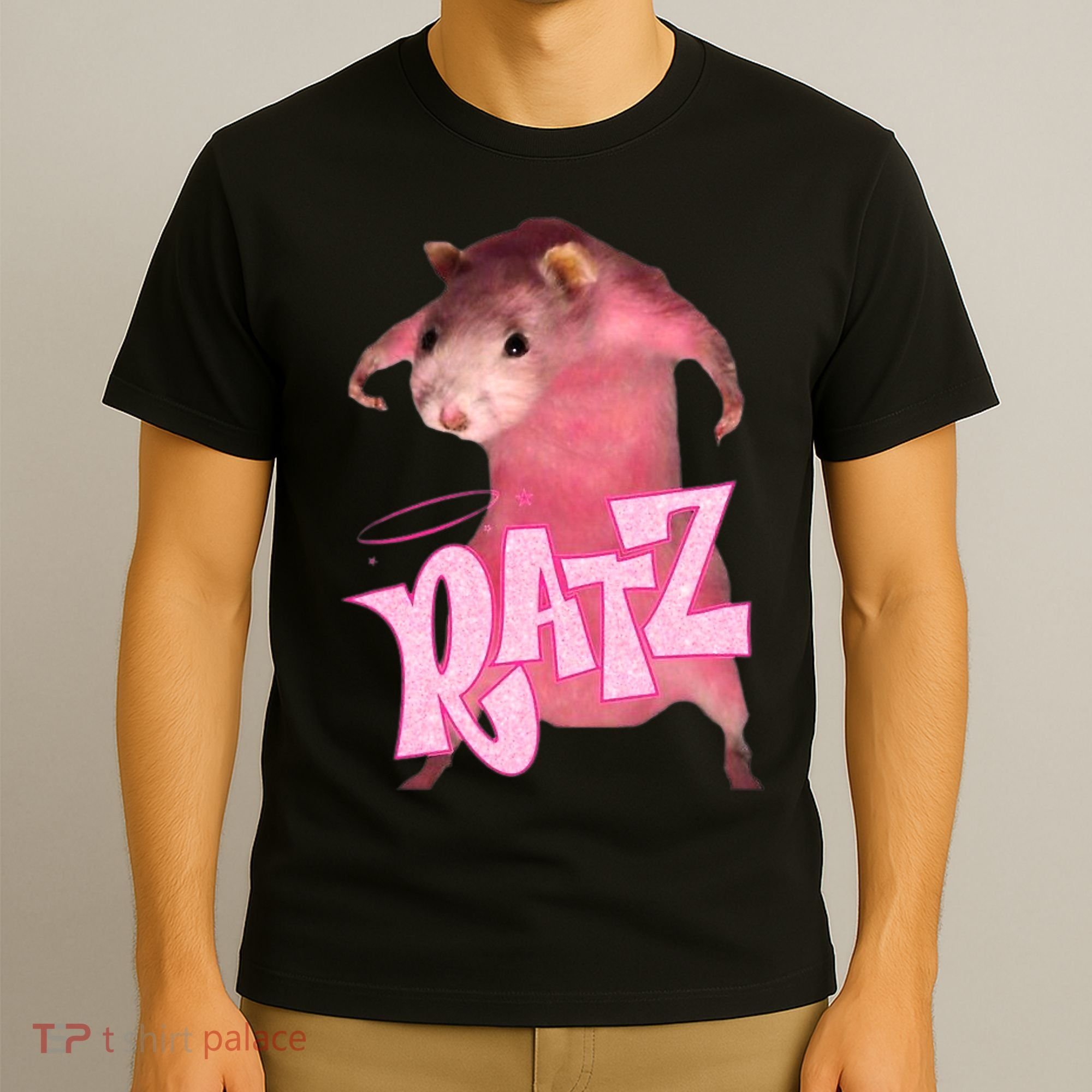 Ratz Funny Rat Funny Mouse Ratz Pink Ratz Mouse Meme T-Shirt