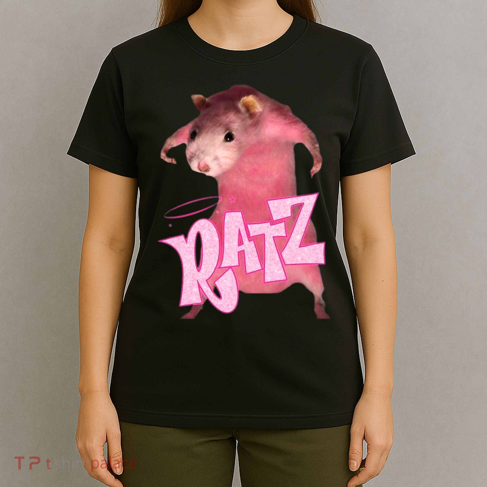 Ratz Funny Rat Funny Mouse Ratz Pink Ratz Mouse Meme T-Shirt
