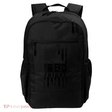 RED Friday Remember Everyone Deployed Backpack