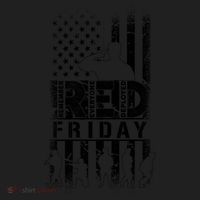 RED Friday Remember Everyone Deployed Beanie thumb 2