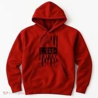 RED Friday Remember Everyone Deployed Hoodie thumb 0