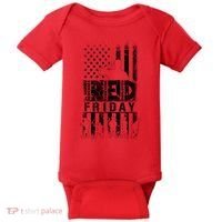 RED Friday Remember Everyone Deployed Baby Bodysuit thumb 0