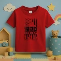 RED Friday Remember Everyone Deployed Toddler T-Shirt thumb 3