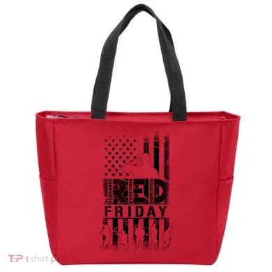 RED Friday Remember Everyone Deployed Tote Bag