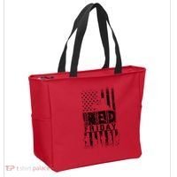 RED Friday Remember Everyone Deployed Tote Bag thumb 2