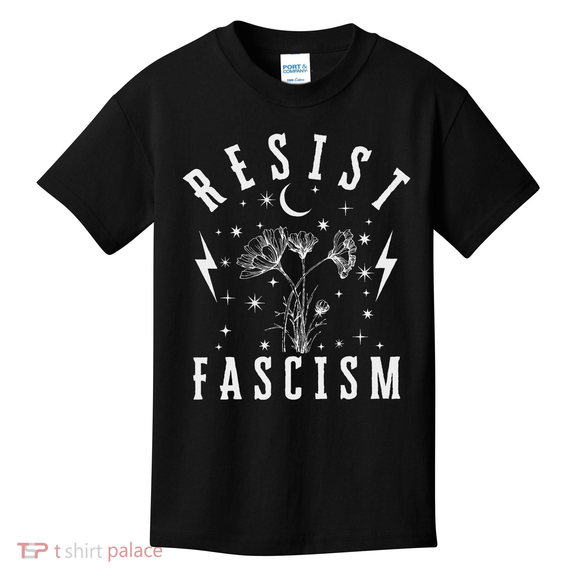 Resist Fascism Kids T-Shirt