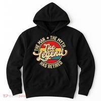 Retired Funny Retirement Gift For Men Hoodie thumb 0