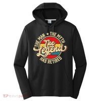 Retired Funny Retirement Gift For Men Performance Fleece Hoodie thumb 0