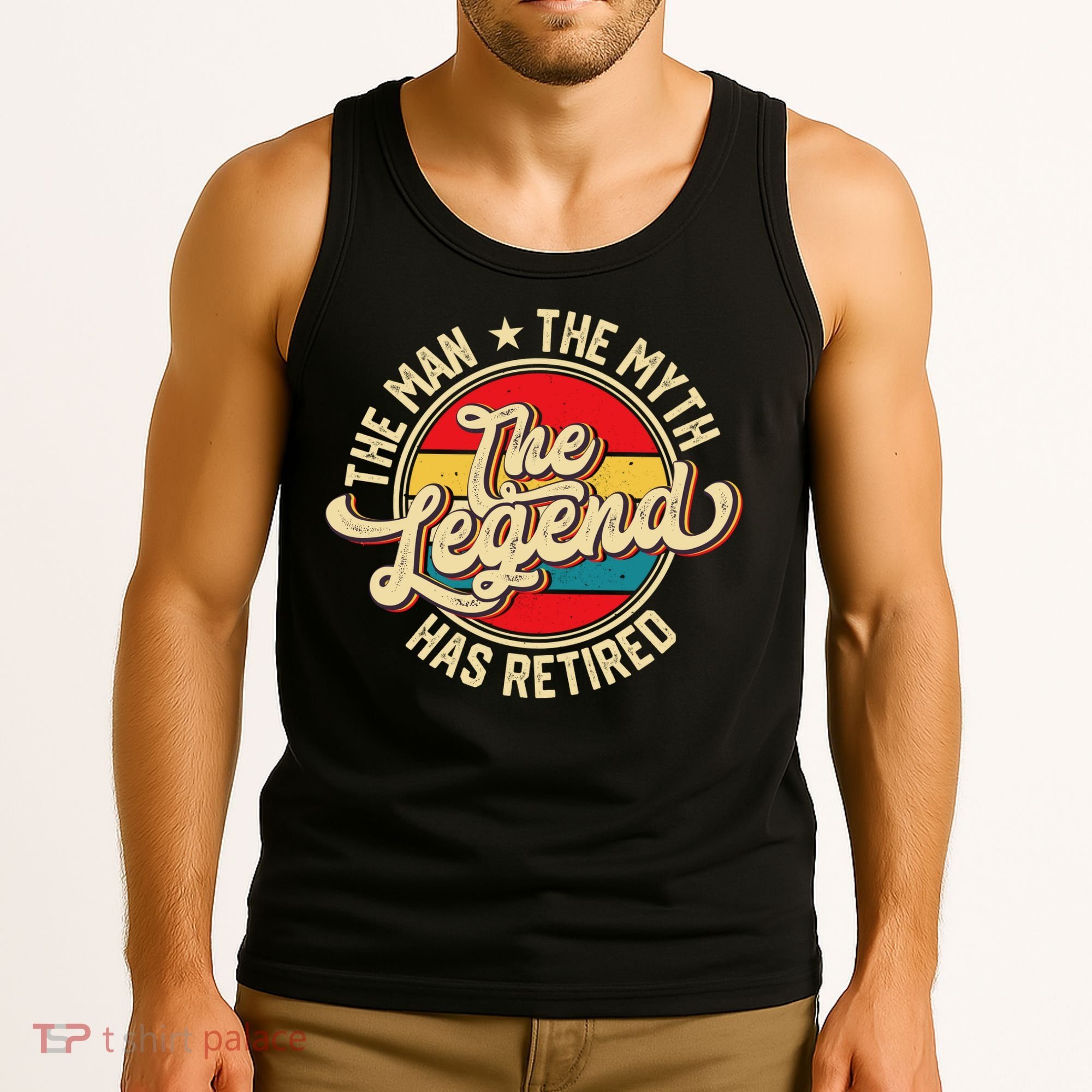 Retired Funny Retirement Gift For Men Tank Top