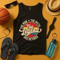 Retired Funny Retirement Gift For Men Tank Top thumb 4