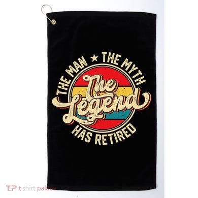 Retired Funny Retirement Gift For Men Golf Towel