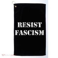 Resist Fascism Golf Towel thumb 0