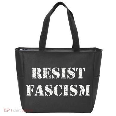 Resist Fascism Tote Bag