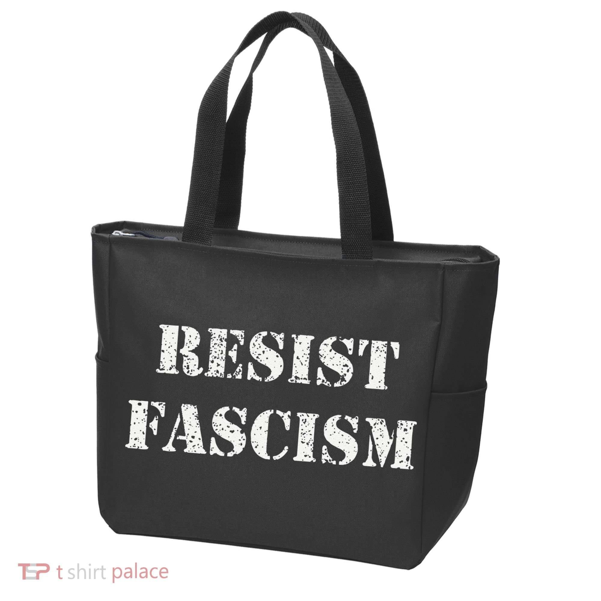 Resist Fascism Tote Bag