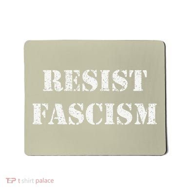 Resist Fascism Mousepad