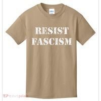 Resist Fascism Kids T-Shirt thumb 0