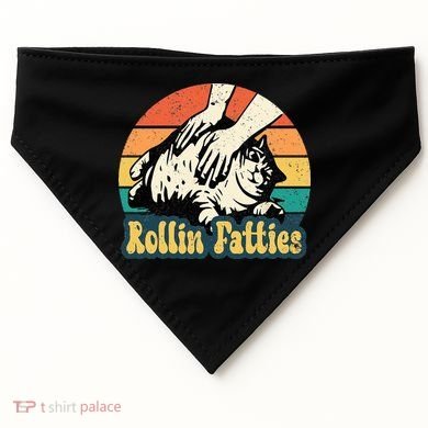 Rollin Fatties USA-Made Doggie Bandana