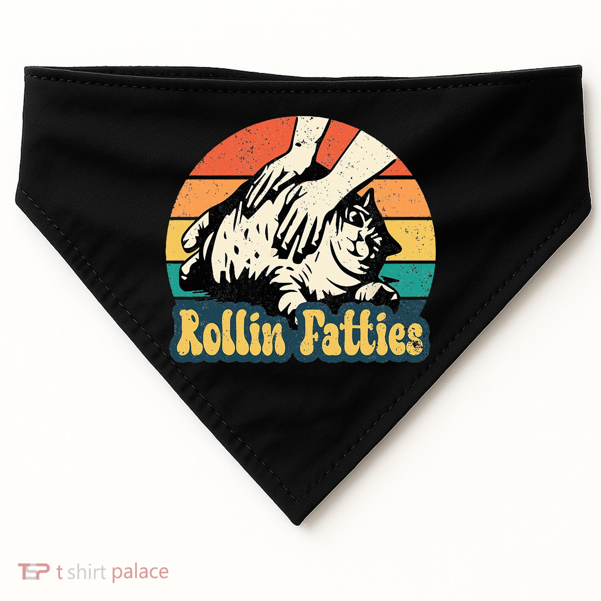 Rollin Fatties USA-Made Doggie Bandana