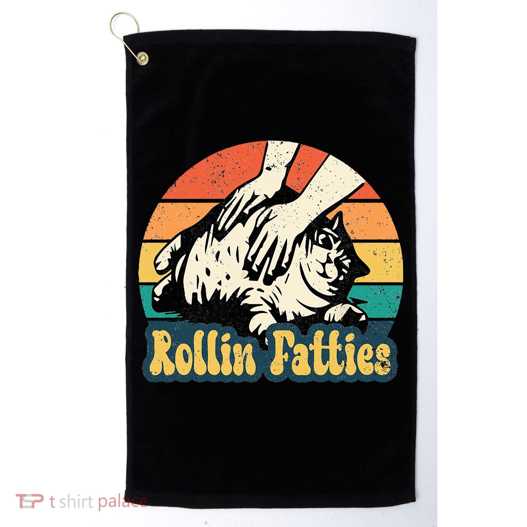 Rollin Fatties Golf Towel