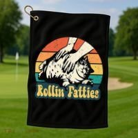 Rollin Fatties Golf Towel thumb 1