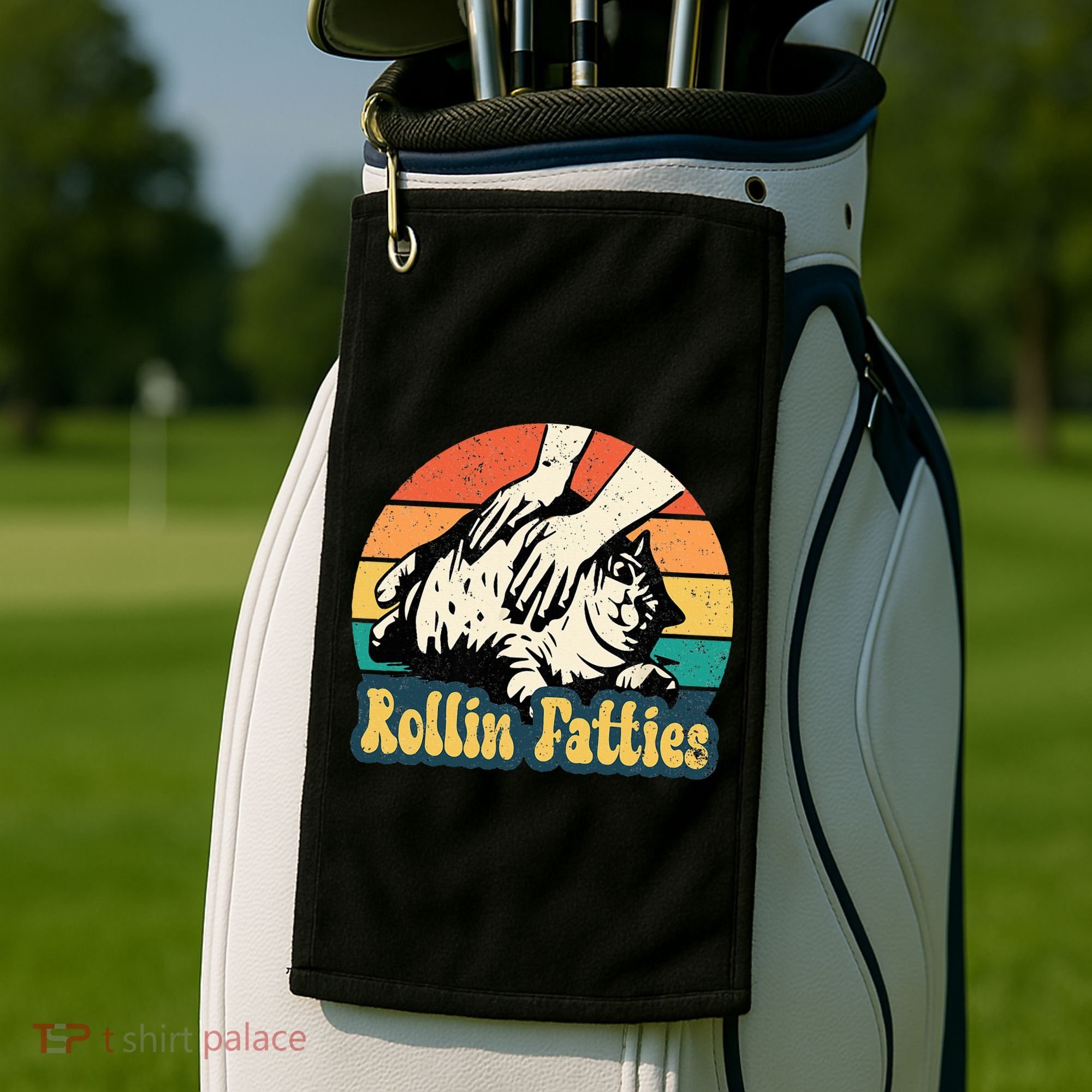 Rollin Fatties Golf Towel