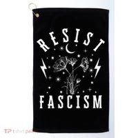 Resist Fascism Golf Towel thumb 0