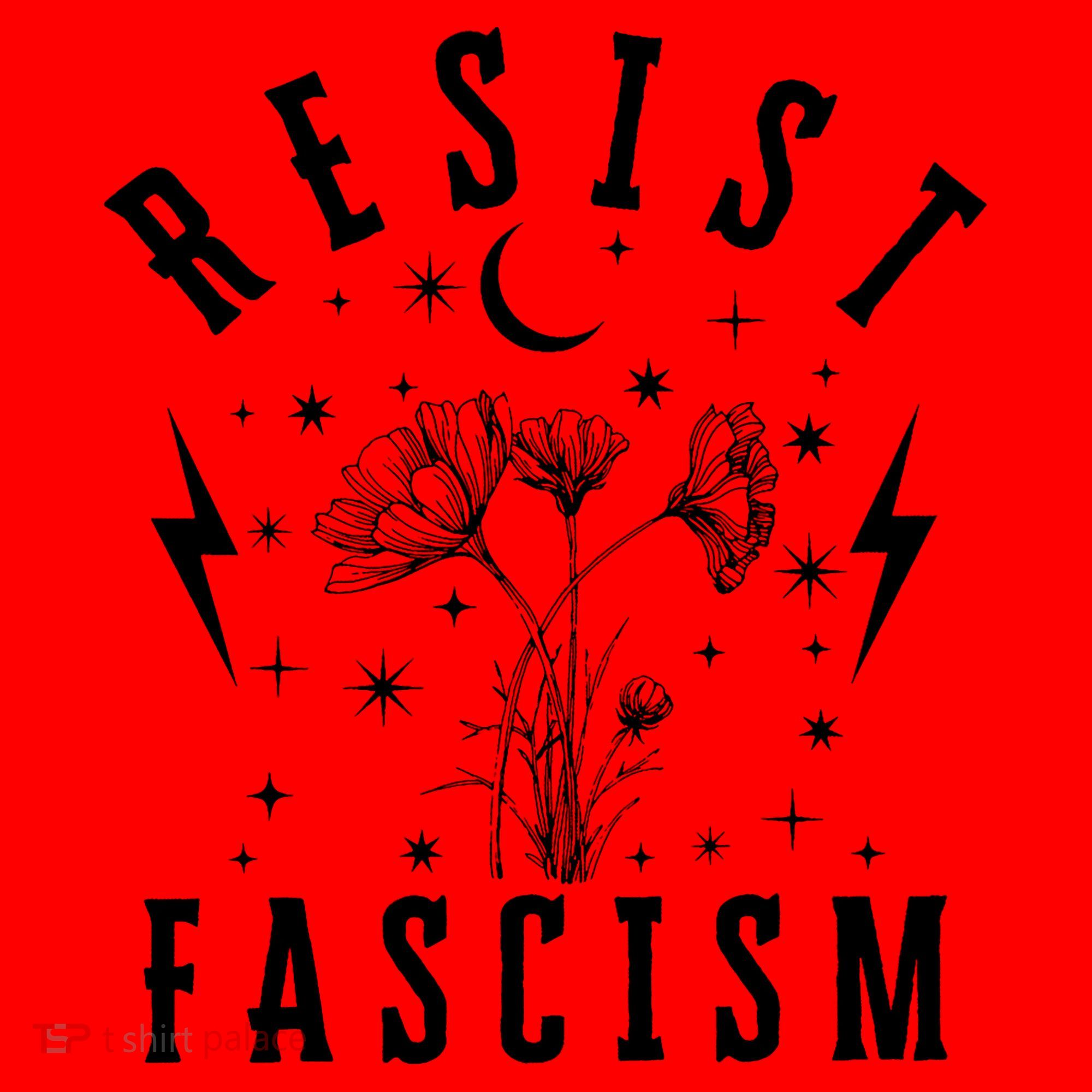 Resist Fascism Santa Hat