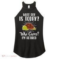 Retired Funny Retirement Gift Women's Perfect Tri Rocker Tank thumb 0