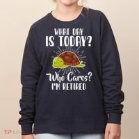 Retired Funny Retirement Gift Women's Sweatshirt thumb 0