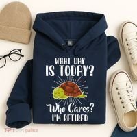 Retired Funny Retirement Gift Hoodie thumb 4