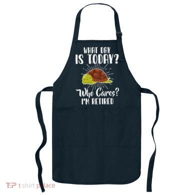 Retired Funny Retirement Gift Apron