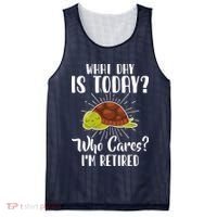 Retired Funny Retirement Gift Mesh Reversible Basketball Jersey Tank thumb 0