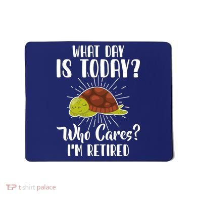 Retired Funny Retirement Gift Mousepad