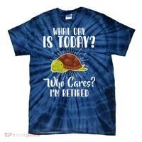 Retired Funny Retirement Gift Tie-Dye T-Shirt thumb 0